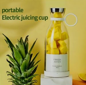 Mini Portable Blender Electric Fruit Juicer Mixers 380 Ml (random Color)